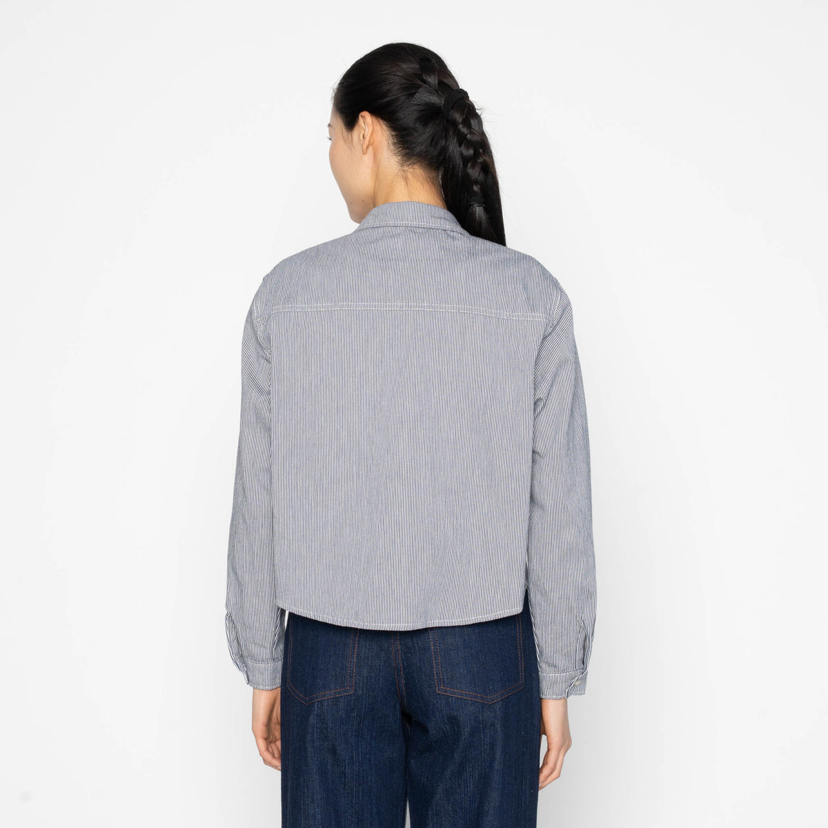 Princeton Shirt - Organic Hickory - Indigo by Naked & Famous Denim
