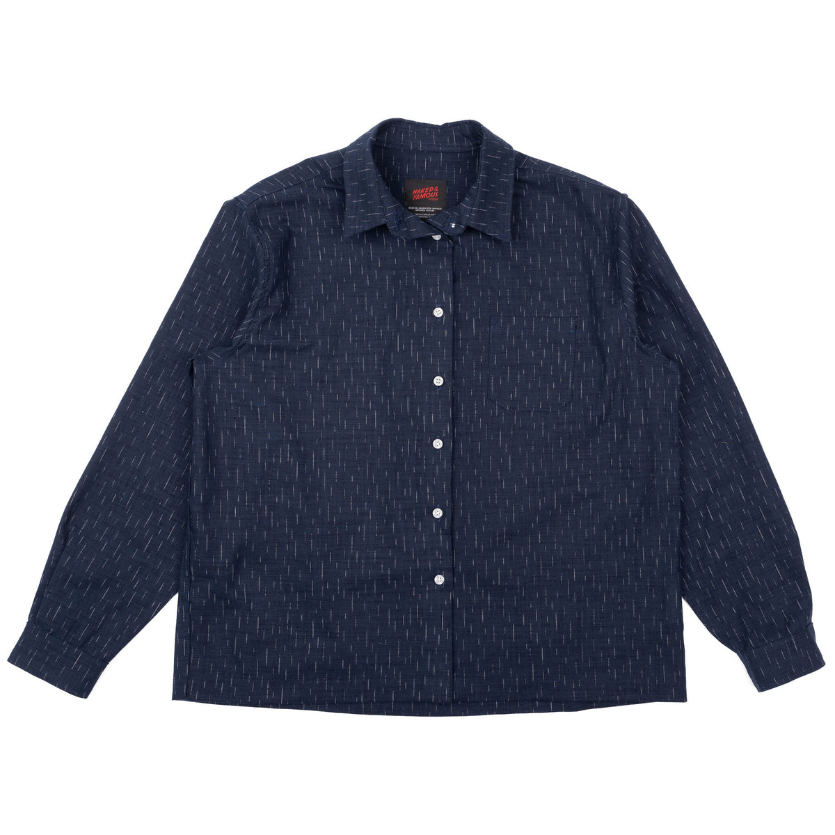 Judy Shirt - Kimono Rain - Indigo by Naked & Famous Denim