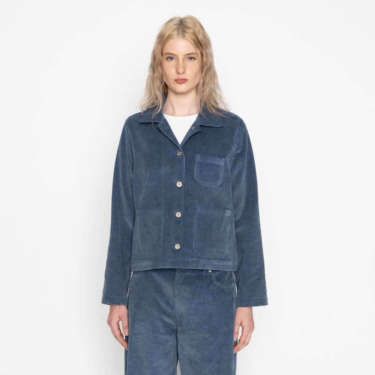 Gracie Jacket - Organic Faded Corduroy by Naked & Famous Denim