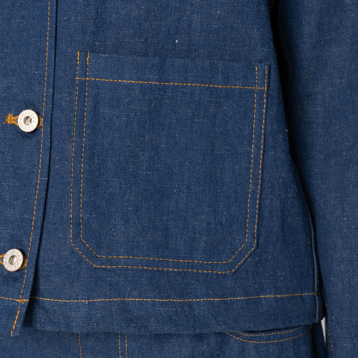 Gracie Jacket - 2x1 Dungaree Nep Denim by Naked & Famous Denim