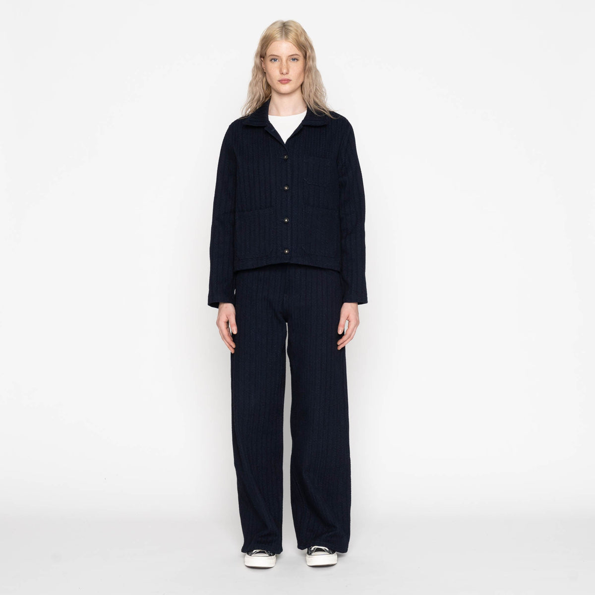 Gracie Jacket - Indigo Sugiaya by Naked & Famous Denim