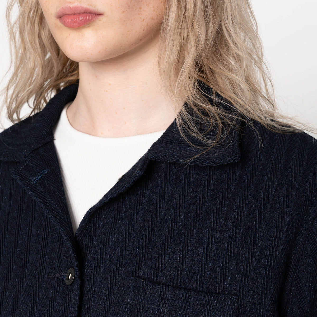 Gracie Jacket - Indigo Sugiaya by Naked & Famous Denim