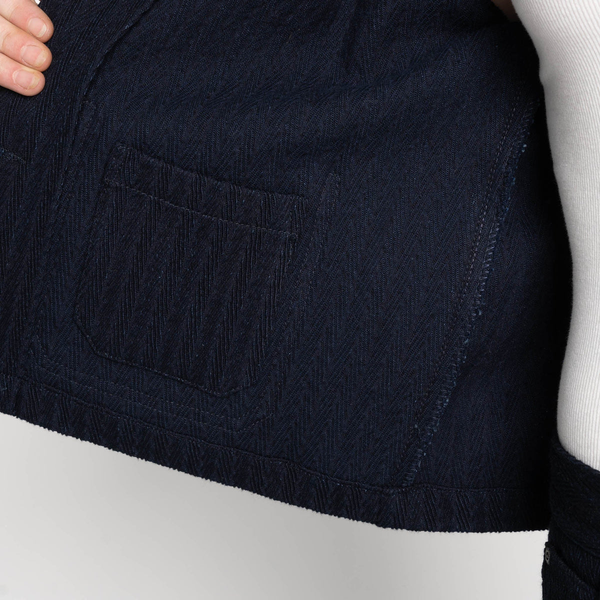 Gracie Jacket - Indigo Sugiaya by Naked & Famous Denim