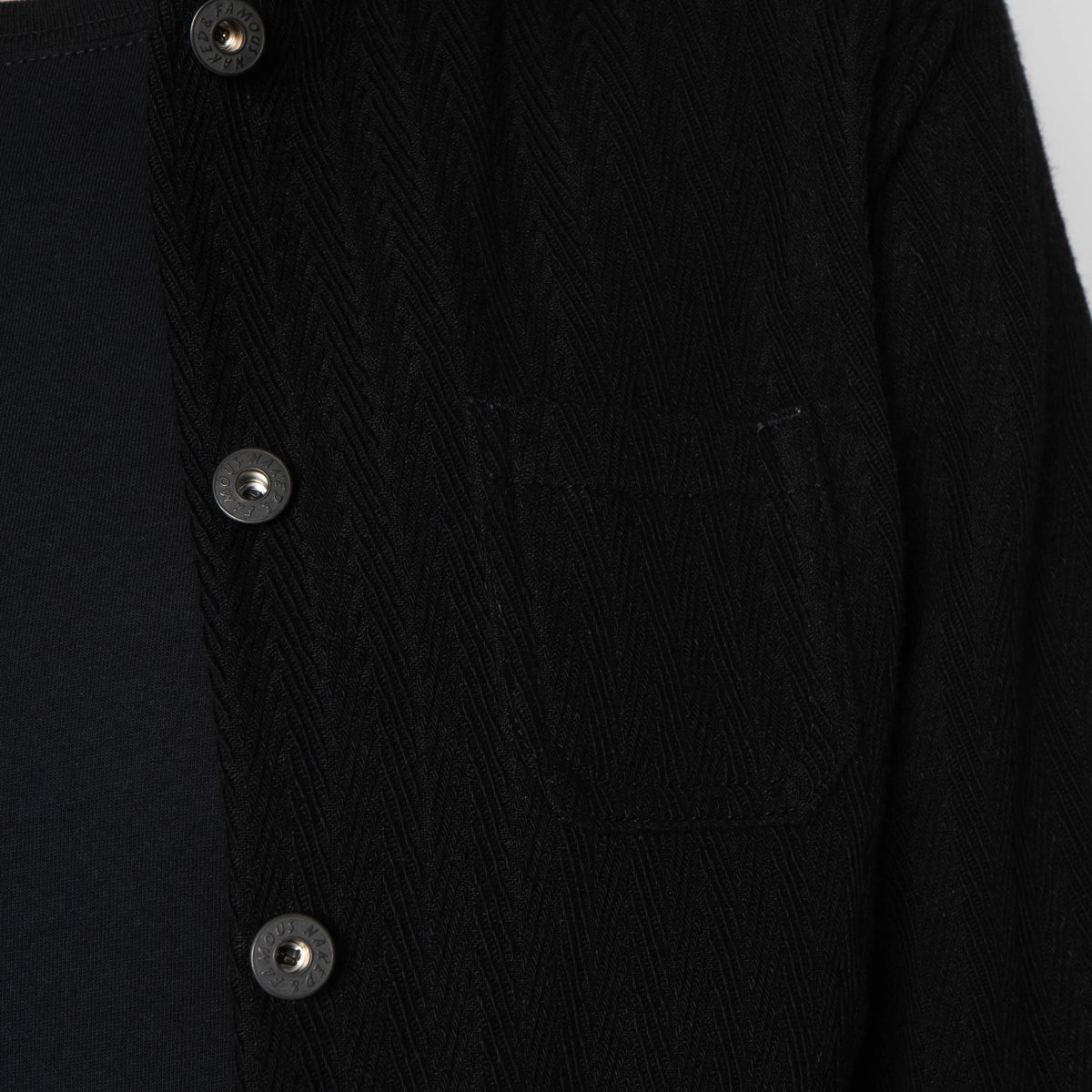 Gracie Jacket - Black Sugiaya by Naked & Famous Denim
