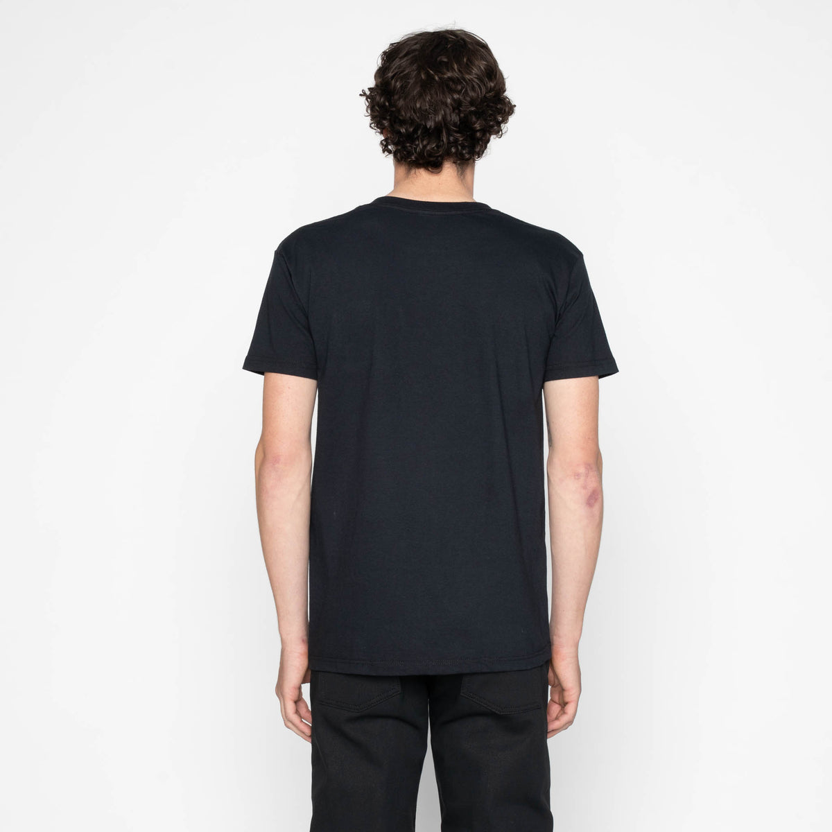 Pocket Tee - Black + Dobby Bands - Black by Naked & Famous Denim