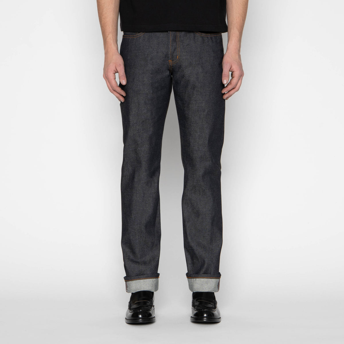 Weird Guy - Dia De Los Muertos Selvedge - Bat by Naked & Famous Denim