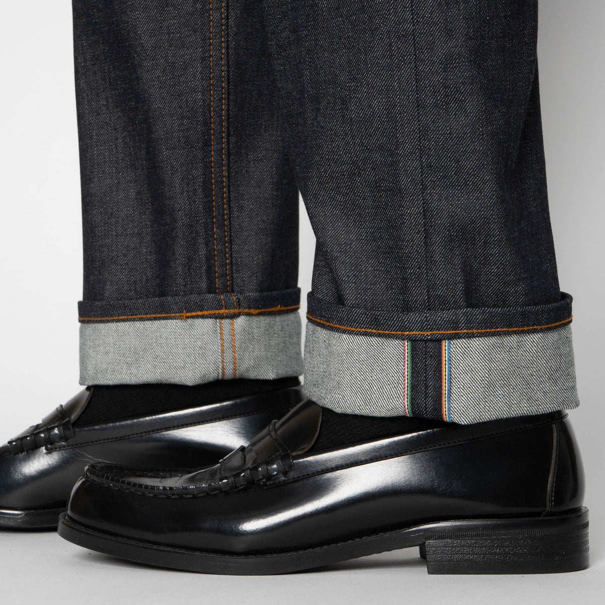 Weird Guy - Dia De Los Muertos Selvedge - Bat by Naked & Famous Denim