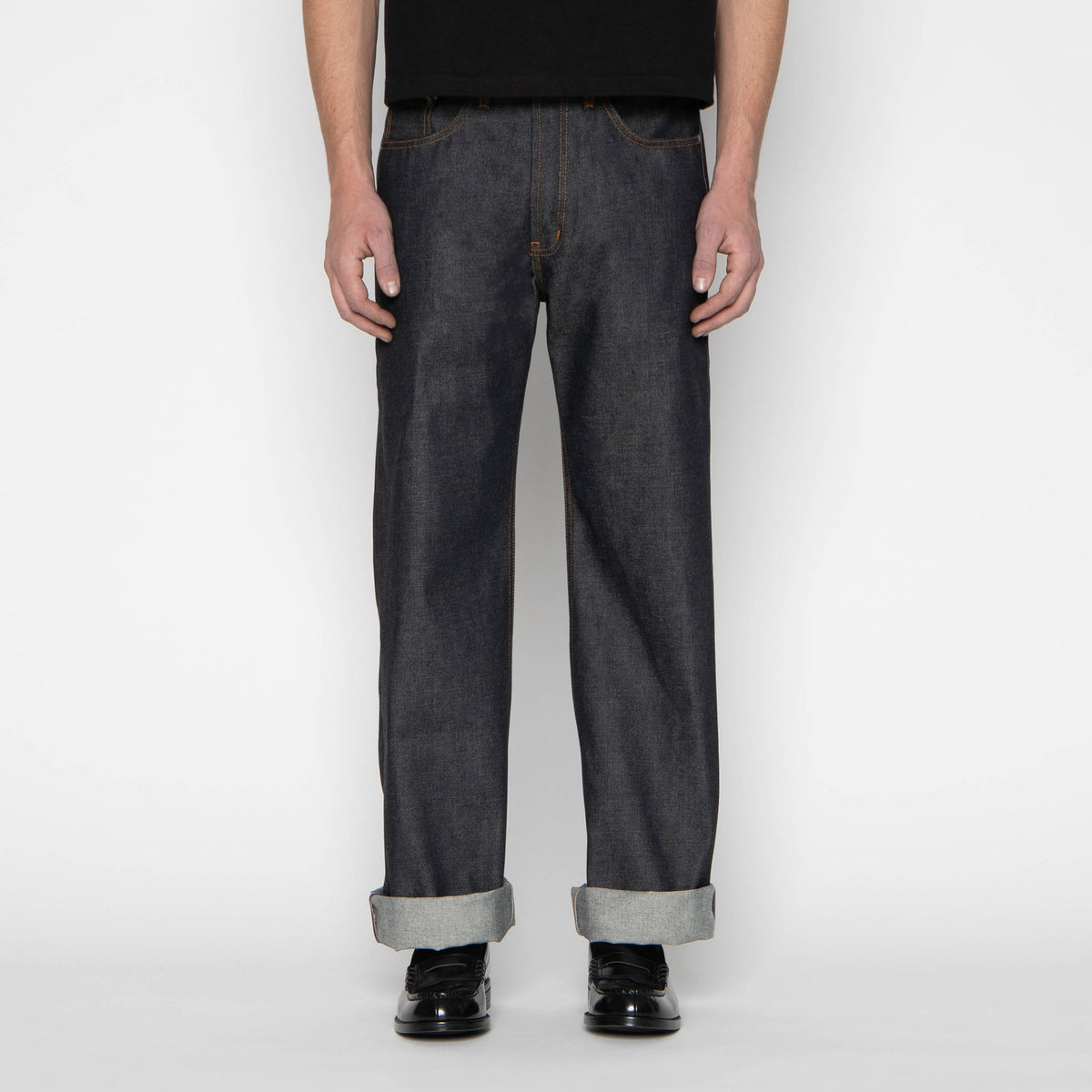Strong Guy - Dia De Los Muertos Selvedge - Bat by Naked & Famous Denim