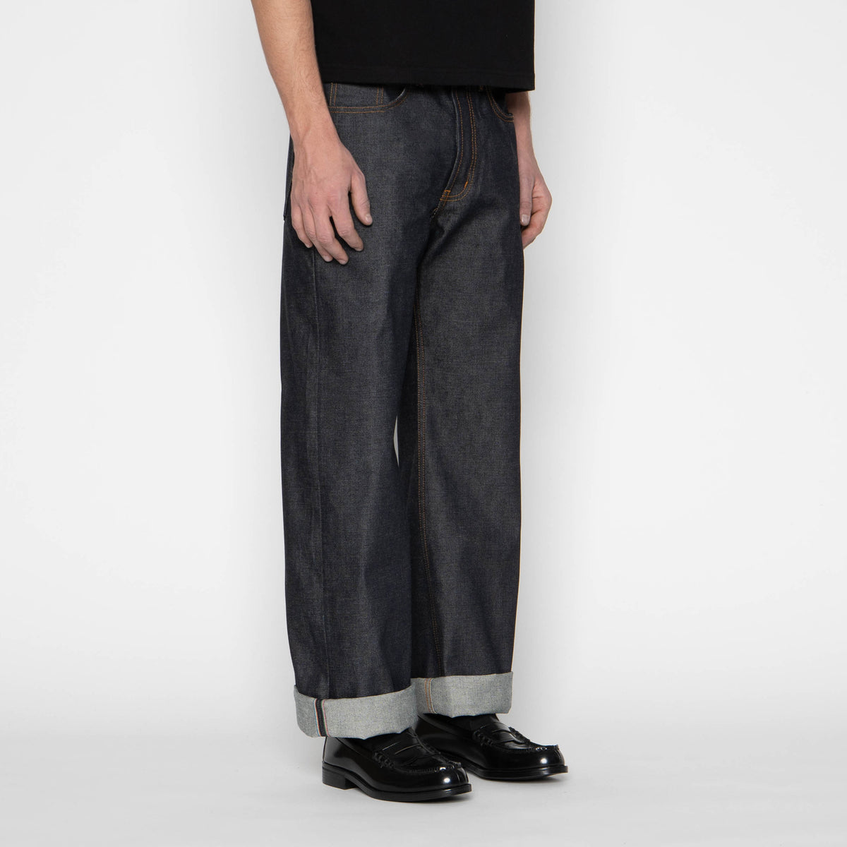 Strong Guy - Dia De Los Muertos Selvedge - Bat by Naked & Famous Denim