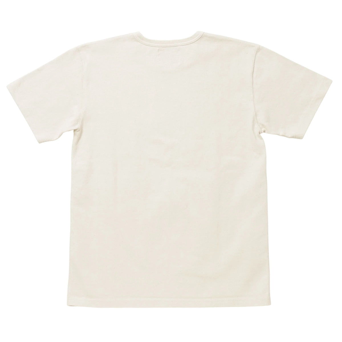 Crewneck T-shirt - Double Heavyweight- Ecru by Wonder Looper