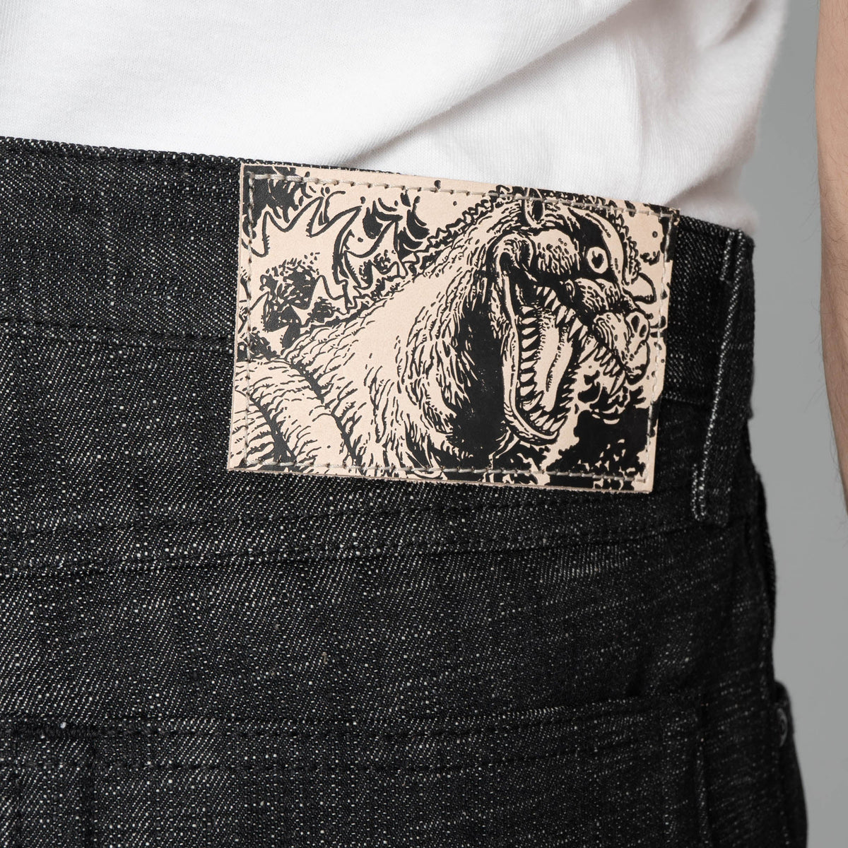 True Guy - 1954 Godzilla Selvedge - Black by Naked & Famous Denim