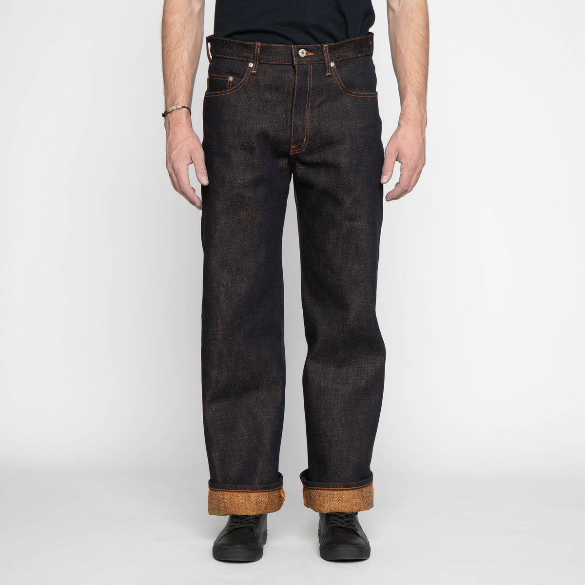Strong Guy - Burning Godzilla Selvedge - Indigo by Naked & Famous Denim