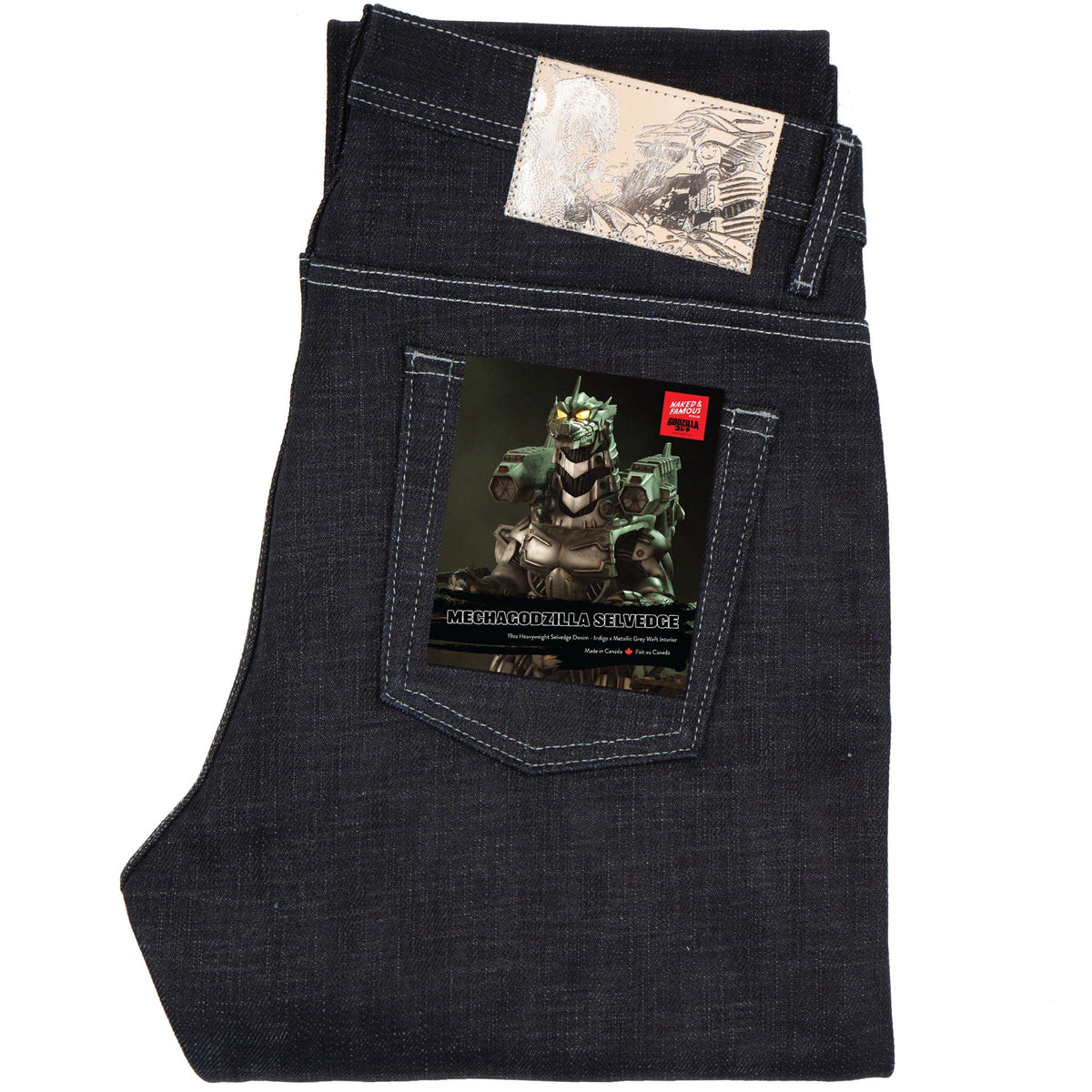 Weird Guy - Mechagodzilla Selvedge - Indigo by Naked & Famous Denim