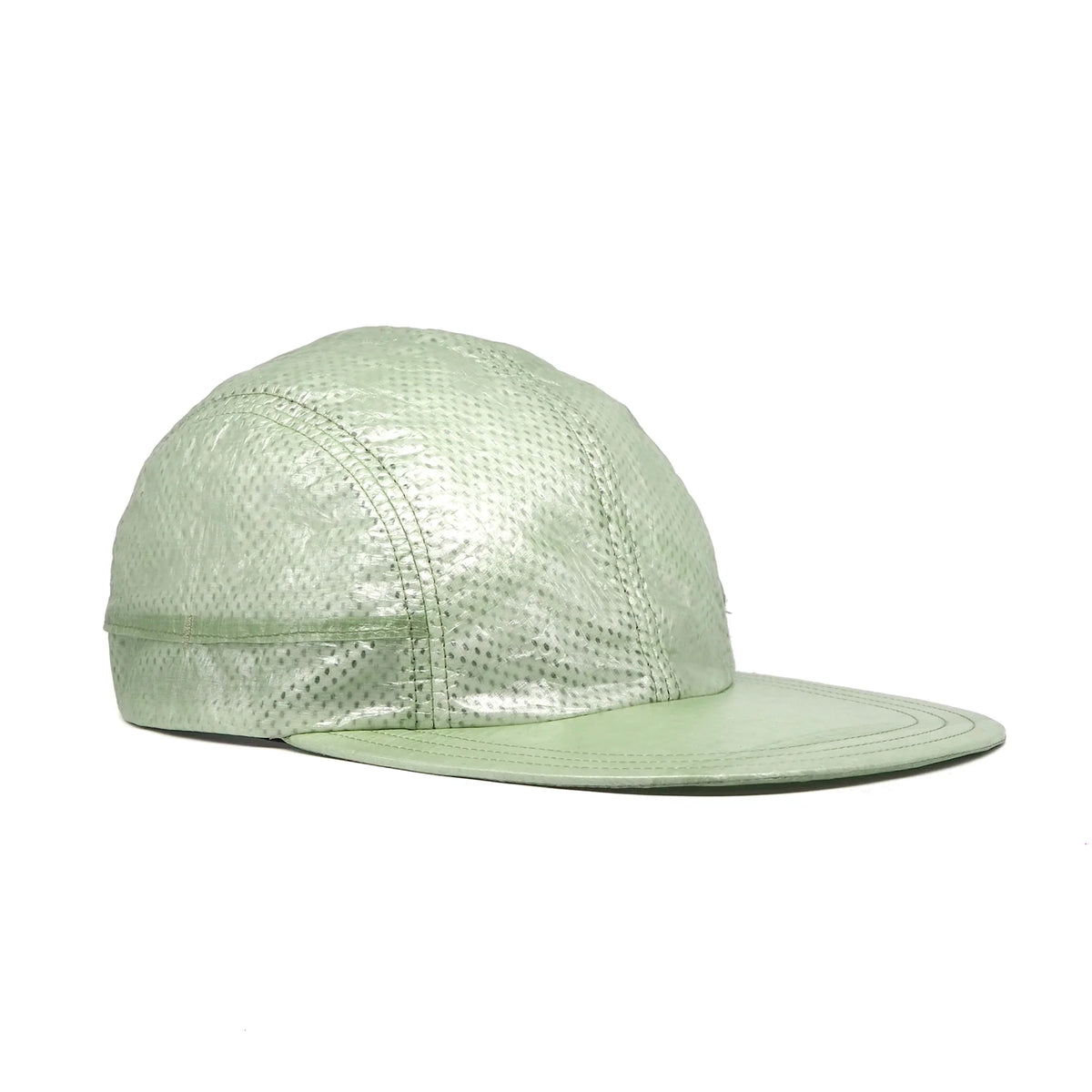 4 Panel Long Bill Cap - Green by Found Feather
