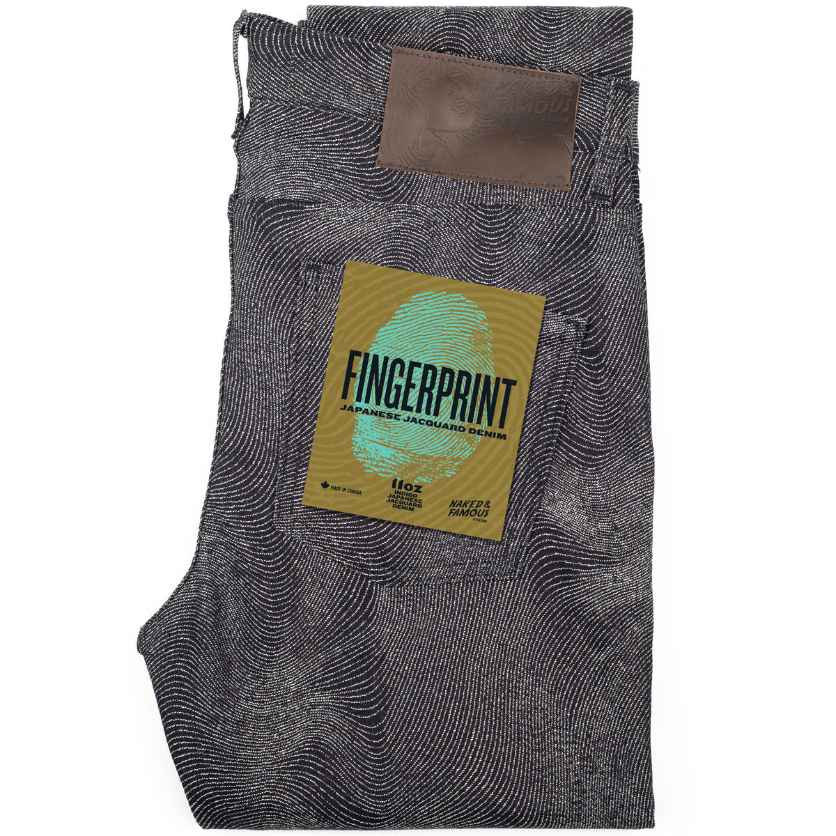 Super Guy - Fingerprint Denim - Indigo by Naked & Famous Denim
