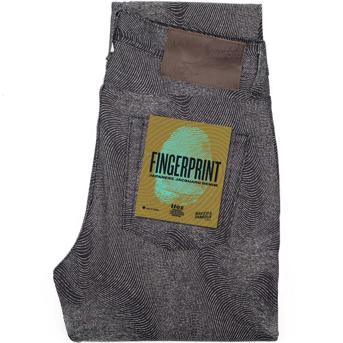 Weird Guy - Fingerprint Denim - Indigo by Naked & Famous Denim