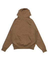 Pullover Hoodie - Iron Mordant FoxFibre® Double Heavyweight French Terry by Wonder Looper