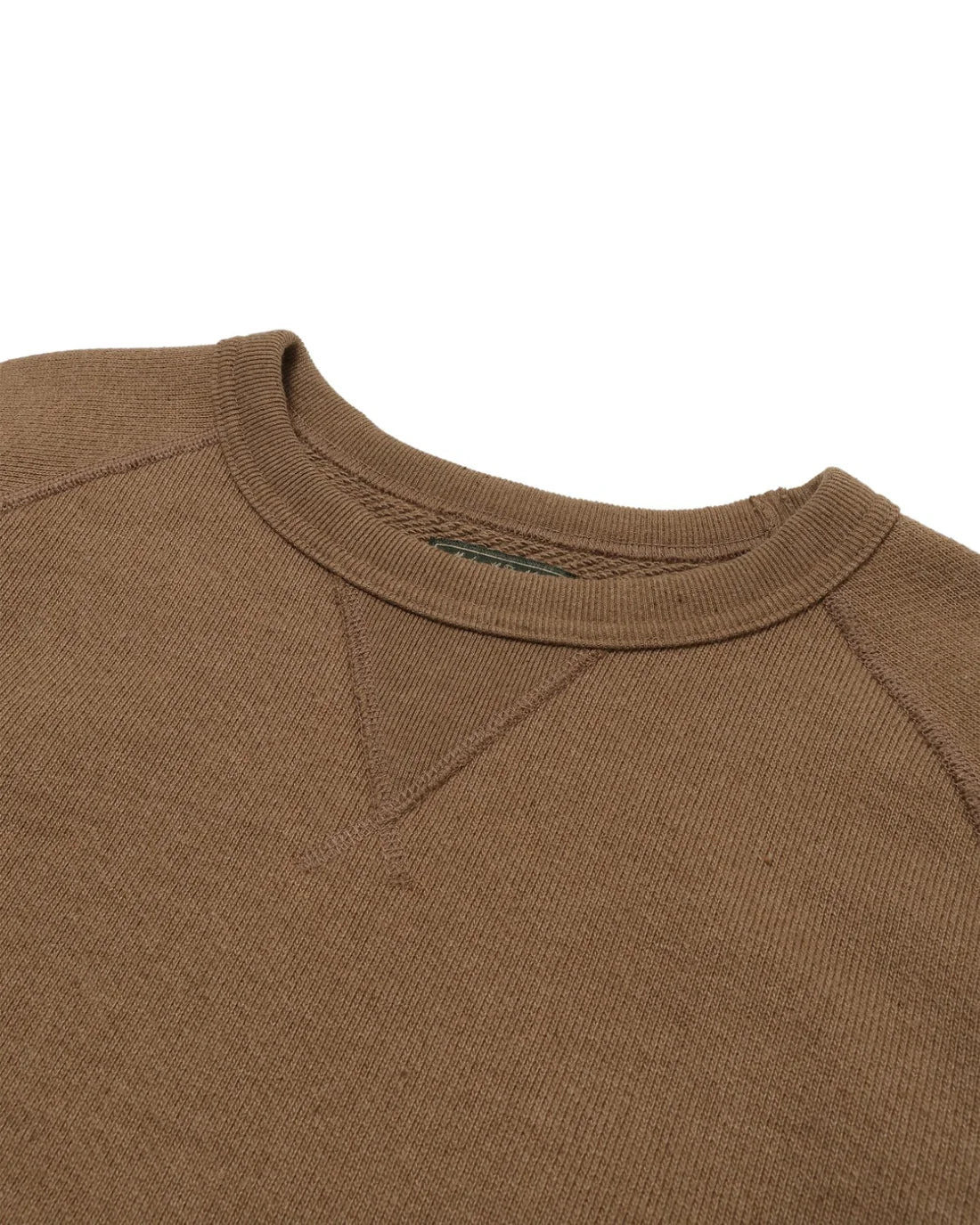 Pullover Crewneck - Iron Mordant FoxFibre® Double Heavyweight French Terry by Wonder Looper