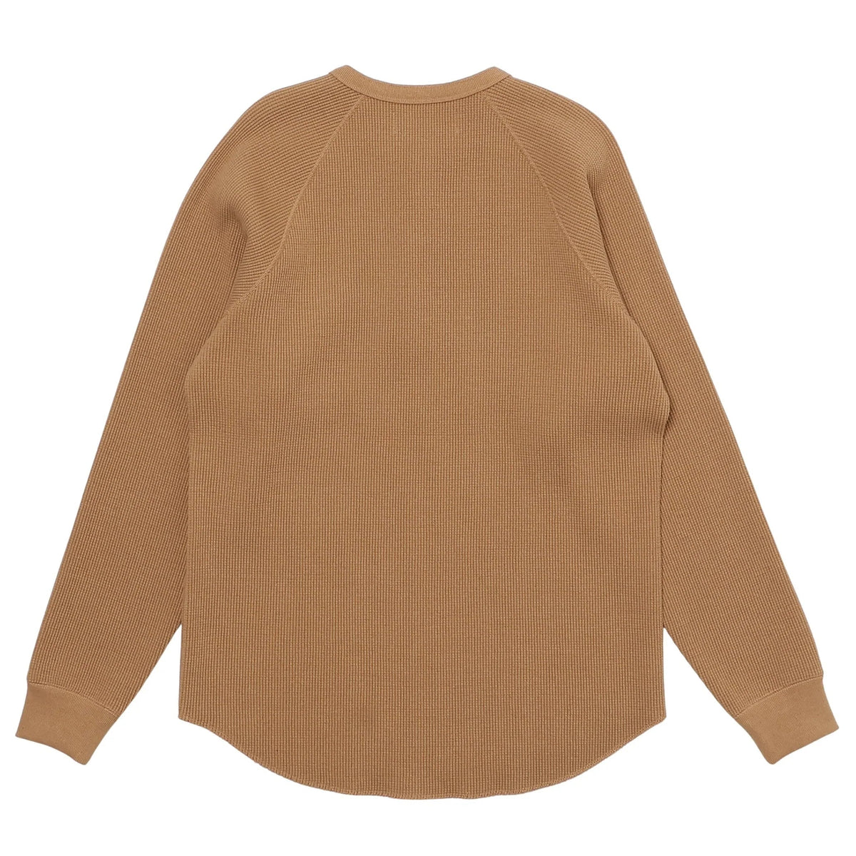 Henley - Foxfibre® Heavyweight Waffle -Coyote 70 by Wonder Looper