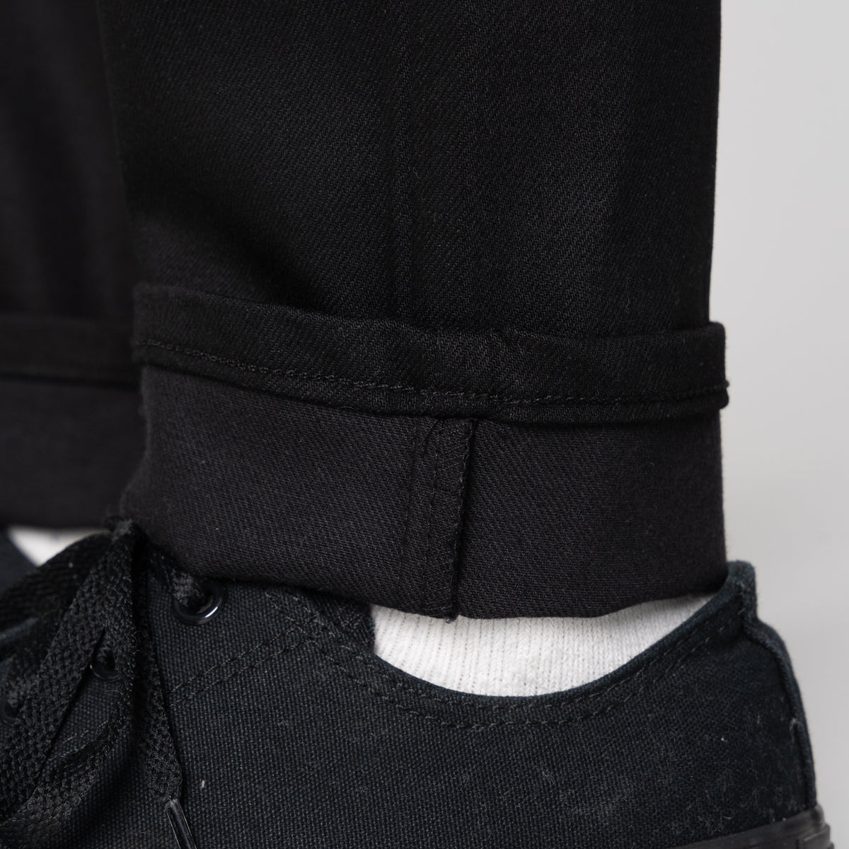 Super Guy - All Black Comfort Stretch by Naked & Famous Denim