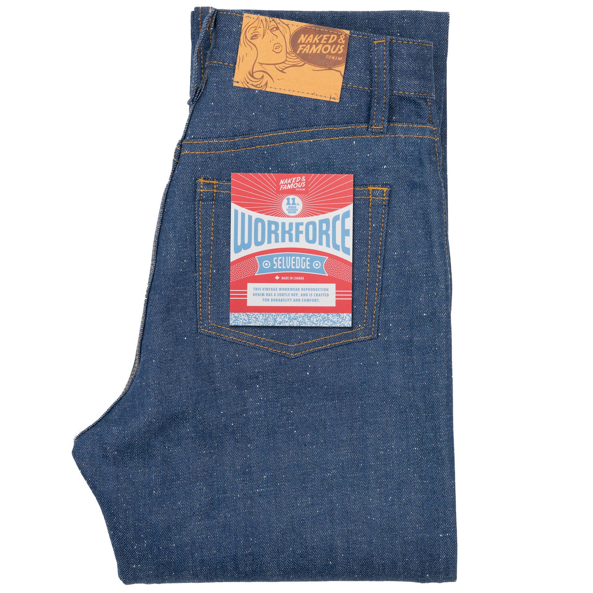 Super Girl - Workforce Selvedge by Naked & Famous Denim