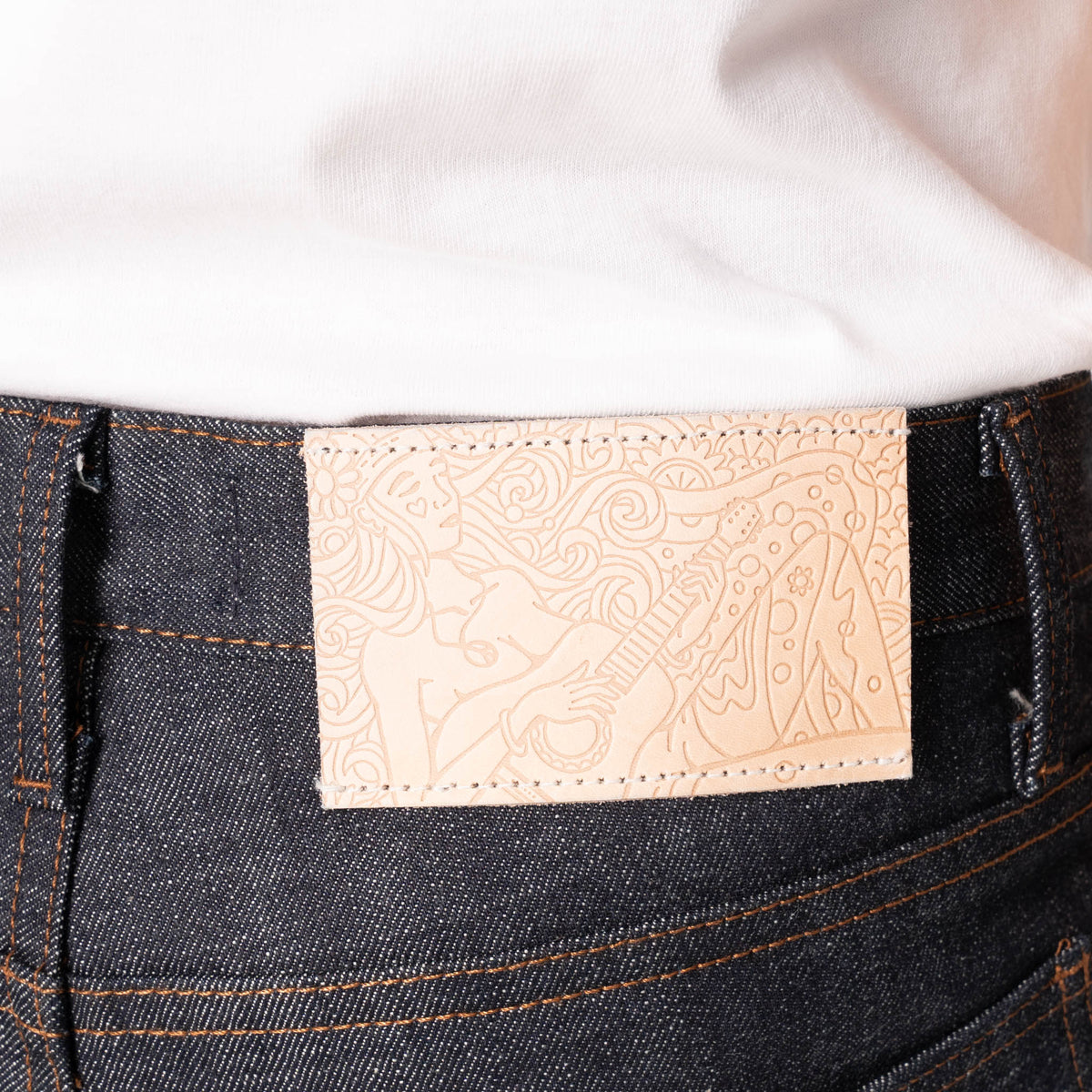Super Guy - Love & Peace Selvedge by Naked & Famous Denim