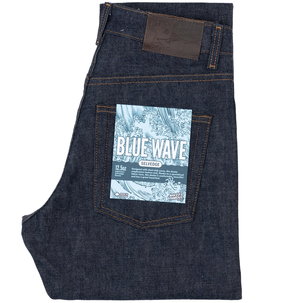 Arrow - Blue Wave Selvedge by Naked & Famous Denim