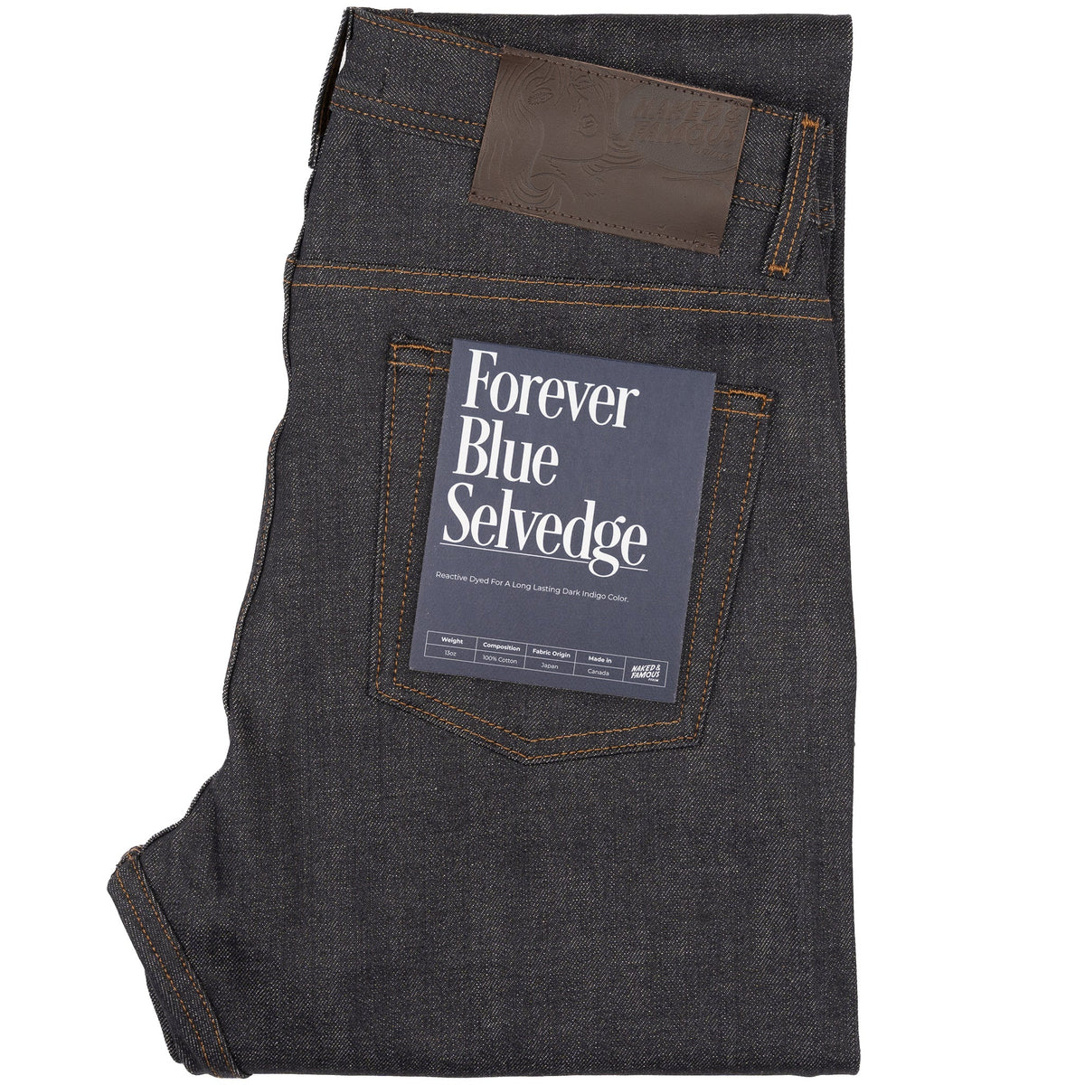 Weird Guy - Forever Blue Selvedge by Naked & Famous Denim