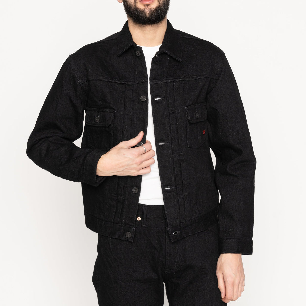 Heritage Denim Jacket - MIJ13 - Okayama Spirit Kuro by Naked & Famous Denim