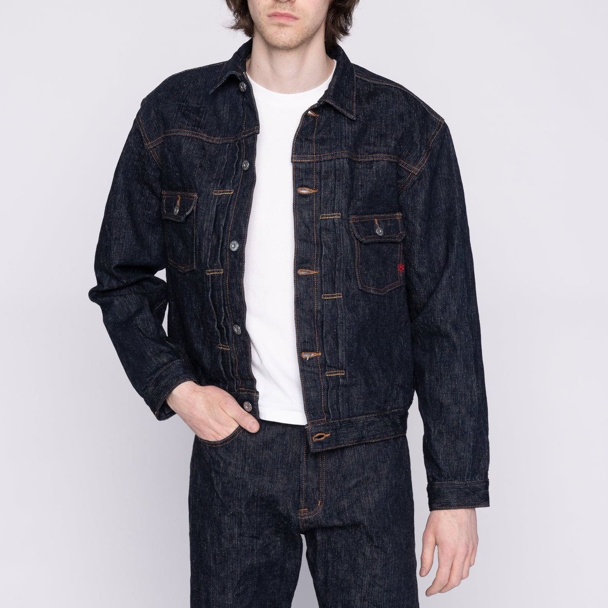 Heritage Denim Jacket - MIJ12 - Aomidori Selvedge by Naked & Famous Denim