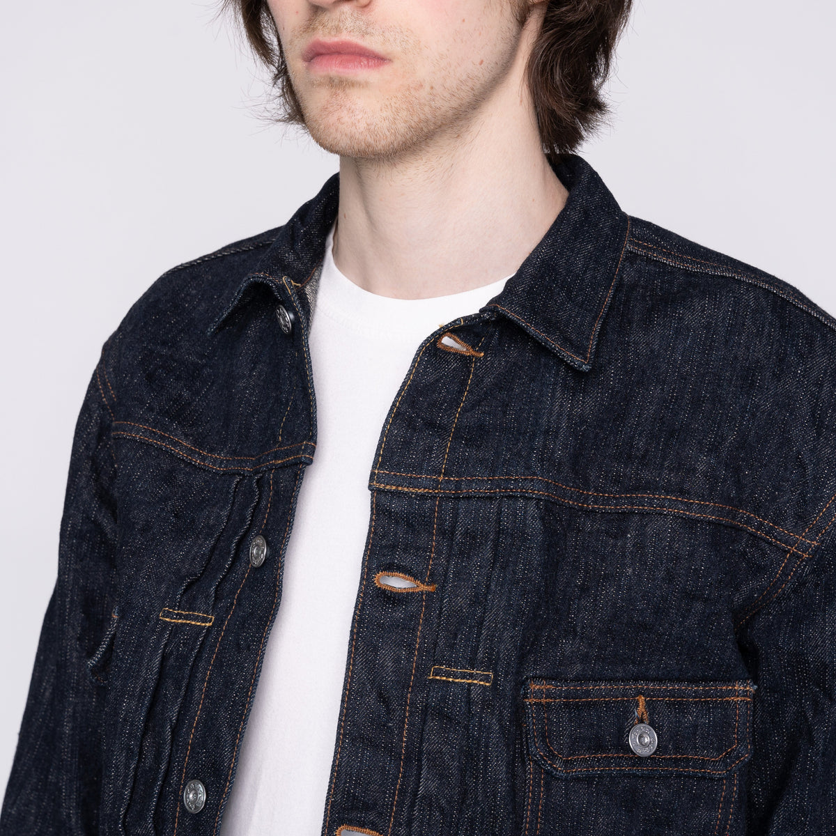 Heritage Denim Jacket - MIJ12 - Aomidori Selvedge by Naked & Famous Denim
