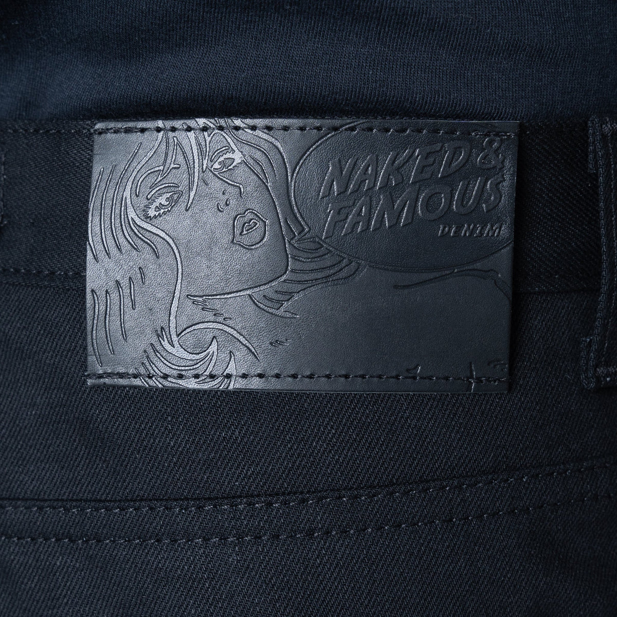 Groovy Guy - Solid Black Selvedge by Naked & Famous Denim