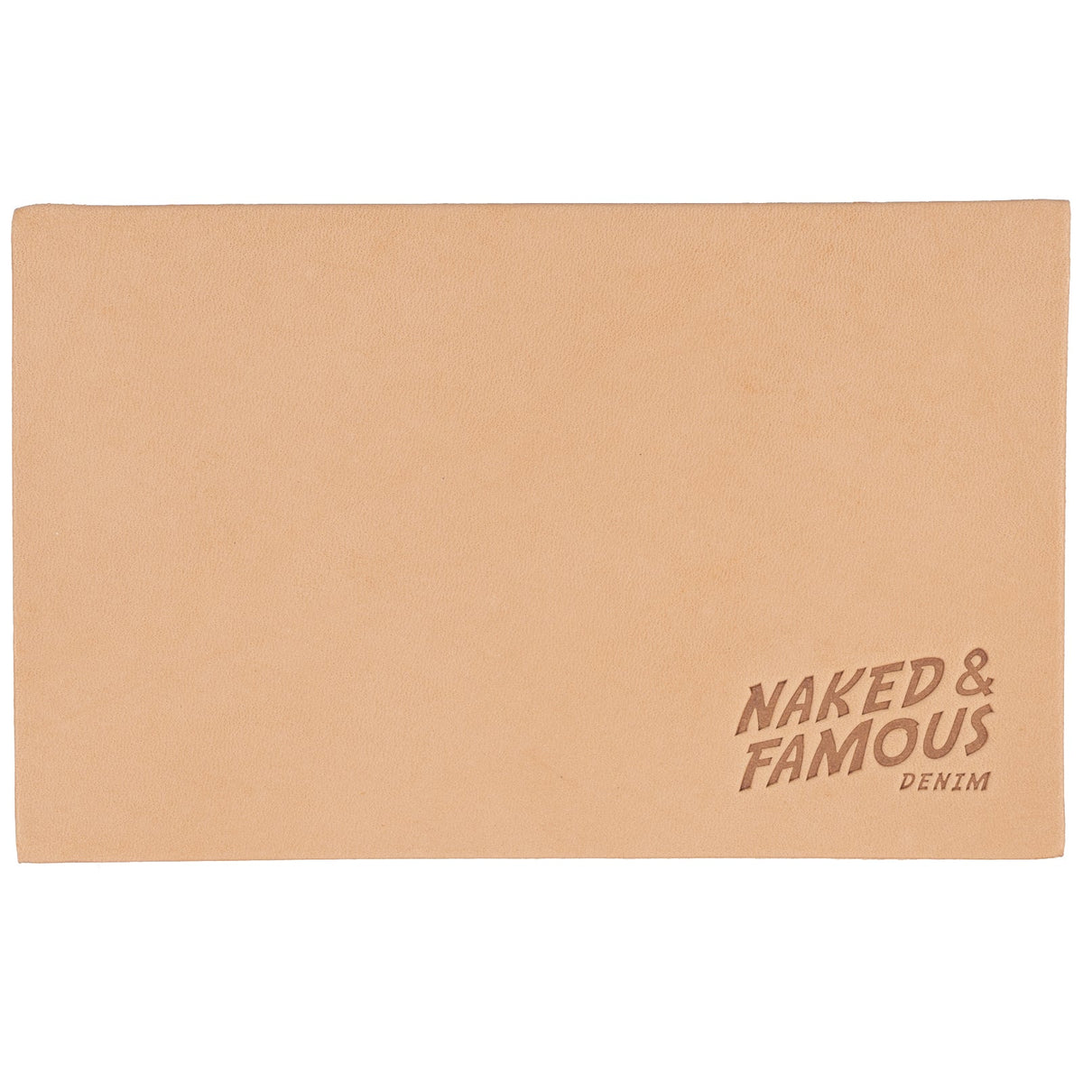 Leathercraft Leather Patch - 10oz Natural Veg Tan by Naked & Famous Denim