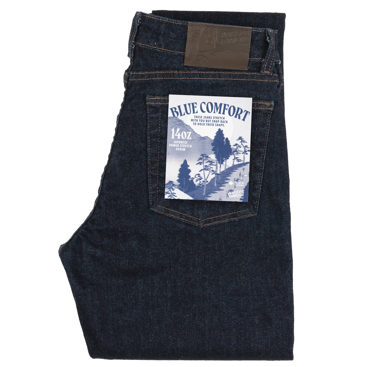 Arrow - Blue Comfort by Naked & Famous Denim
