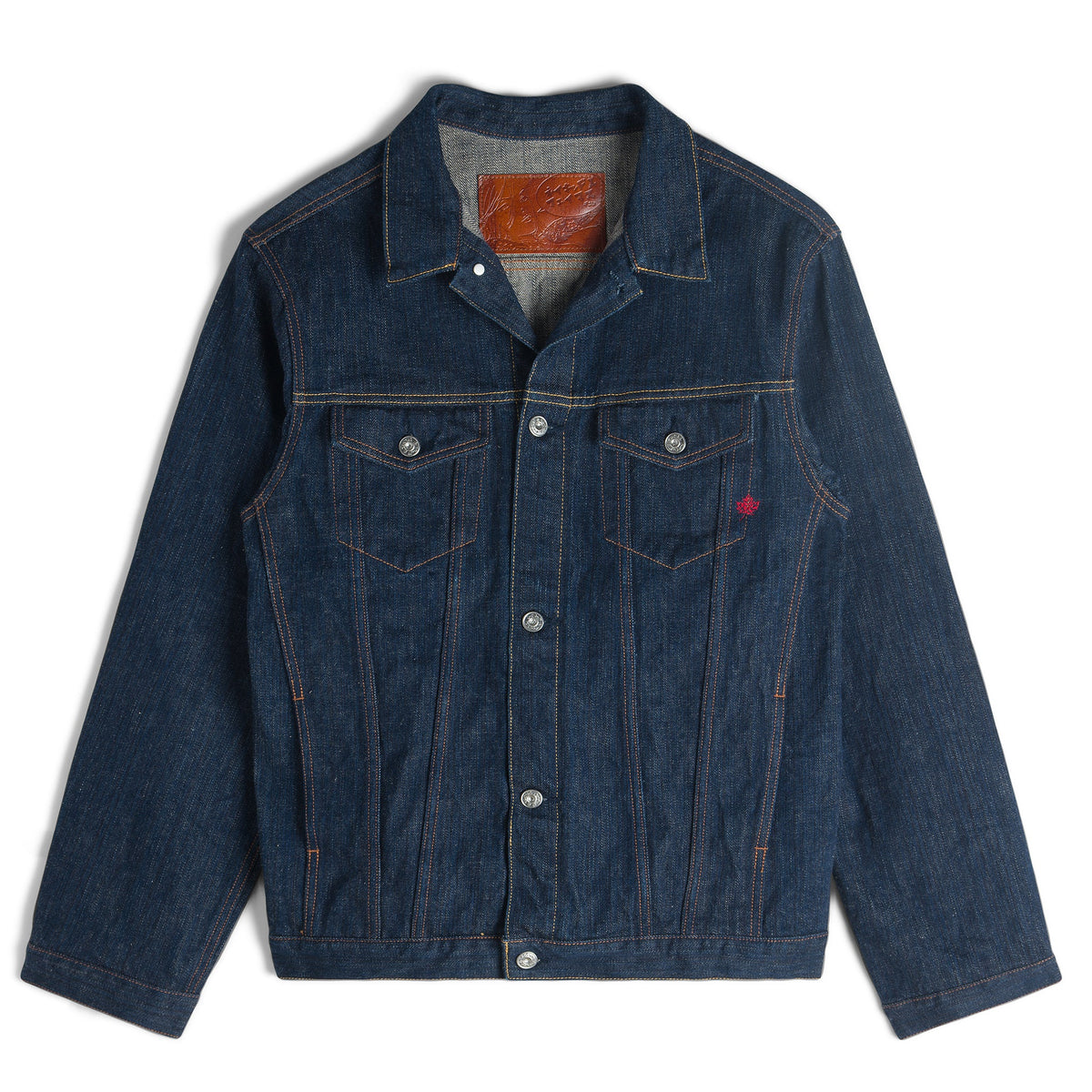 Denim Jacket - MIJ9 - "Tennen Ai" Natural Indigo Slub Selvedge by Naked & Famous Denim