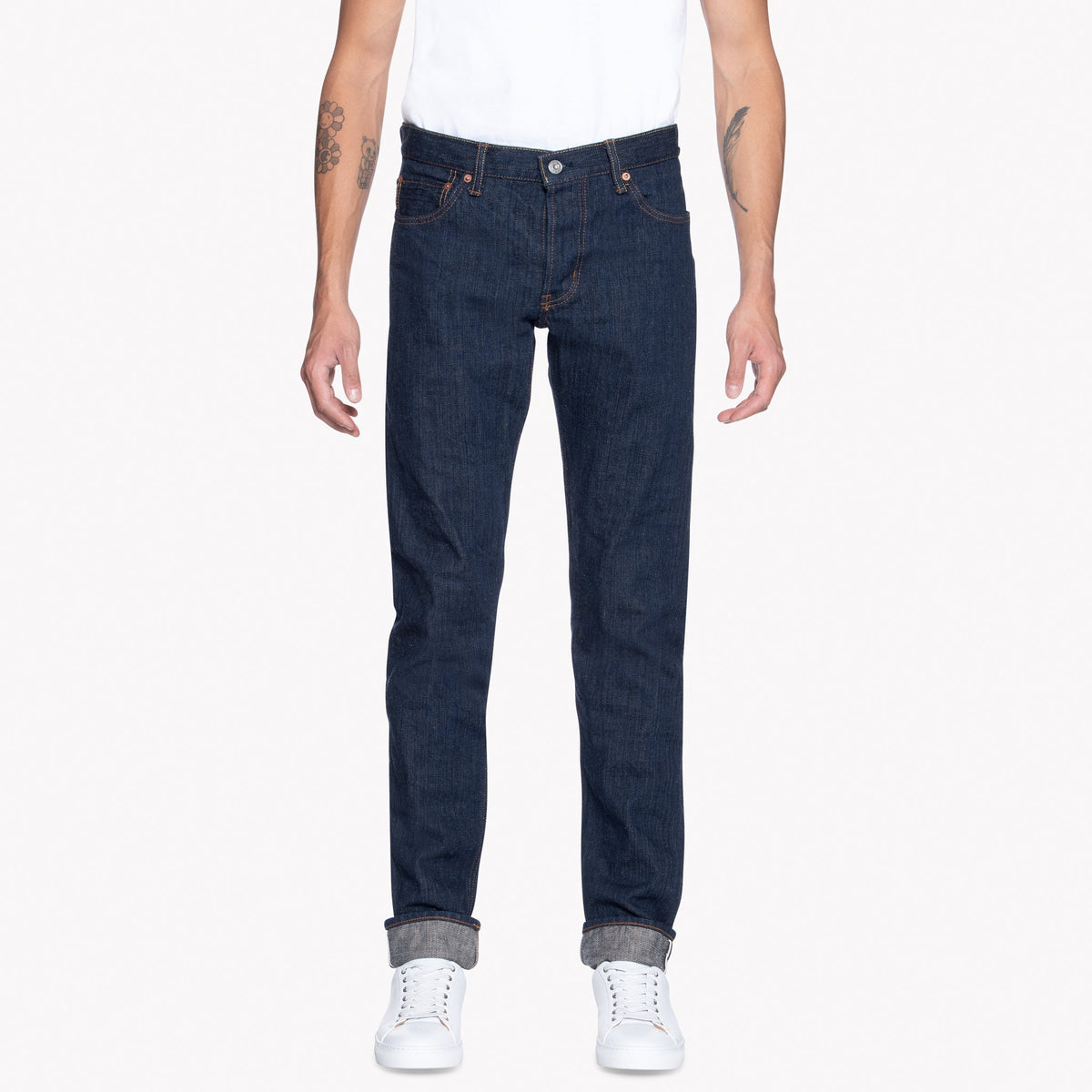 Super Guy - MIJ9 - "Tennen Ai" Natural Indigo Slub Selvedge by Naked & Famous Denim