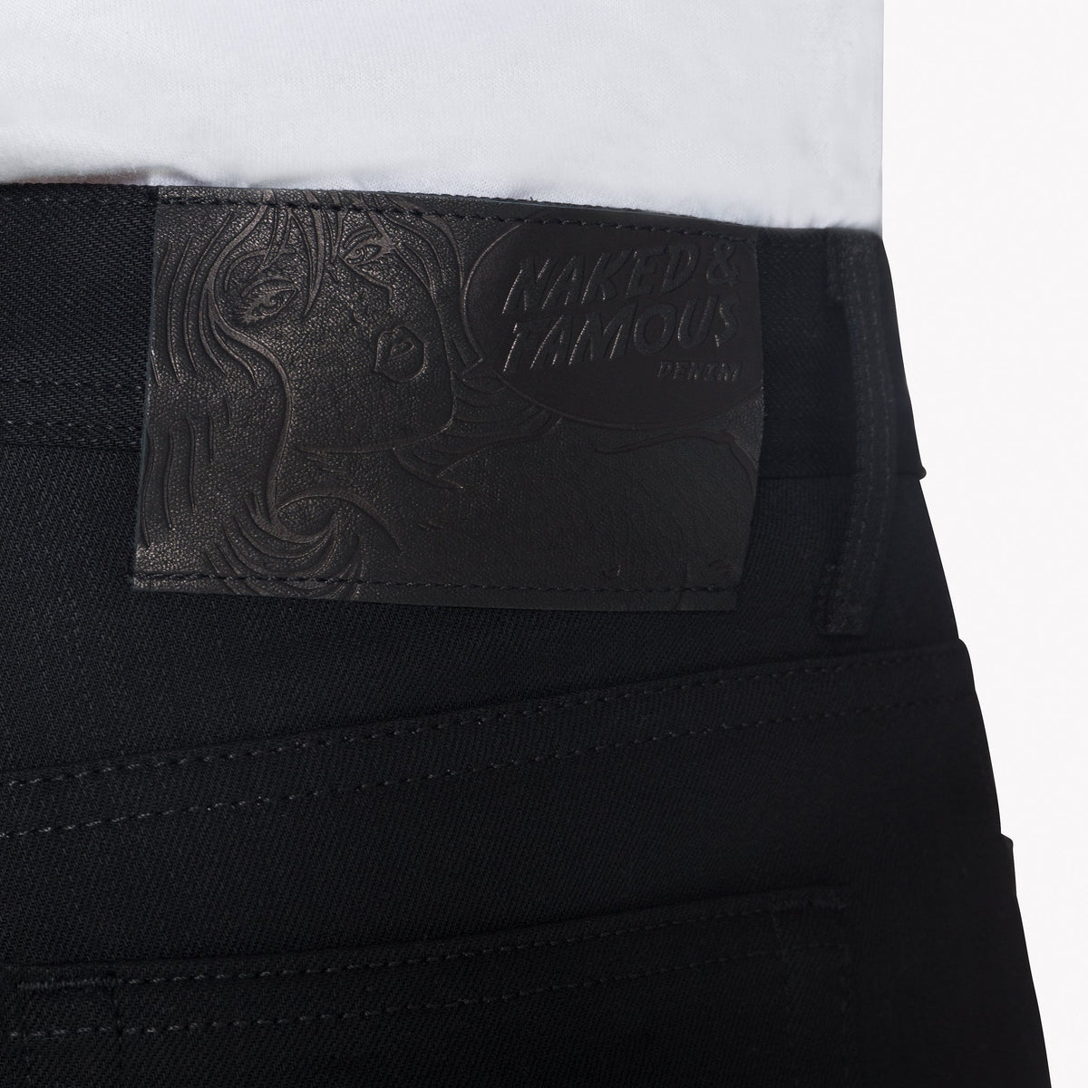Weird Guy - Black Cashmere by Naked & Famous Denim