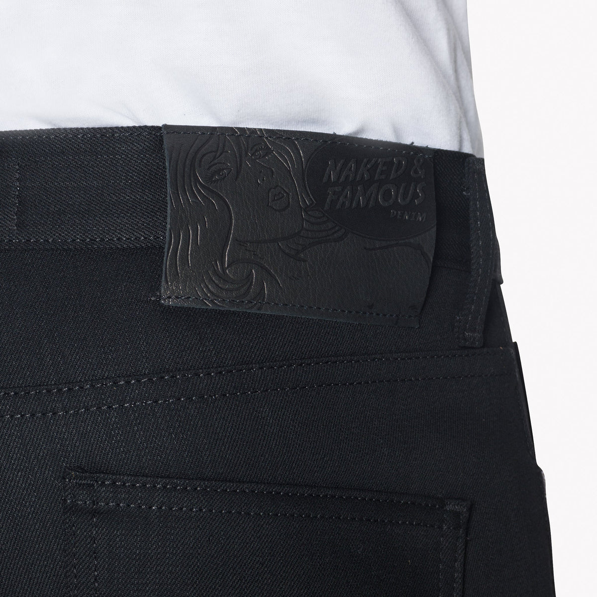 Super Guy - Black Cashmere by Naked & Famous Denim
