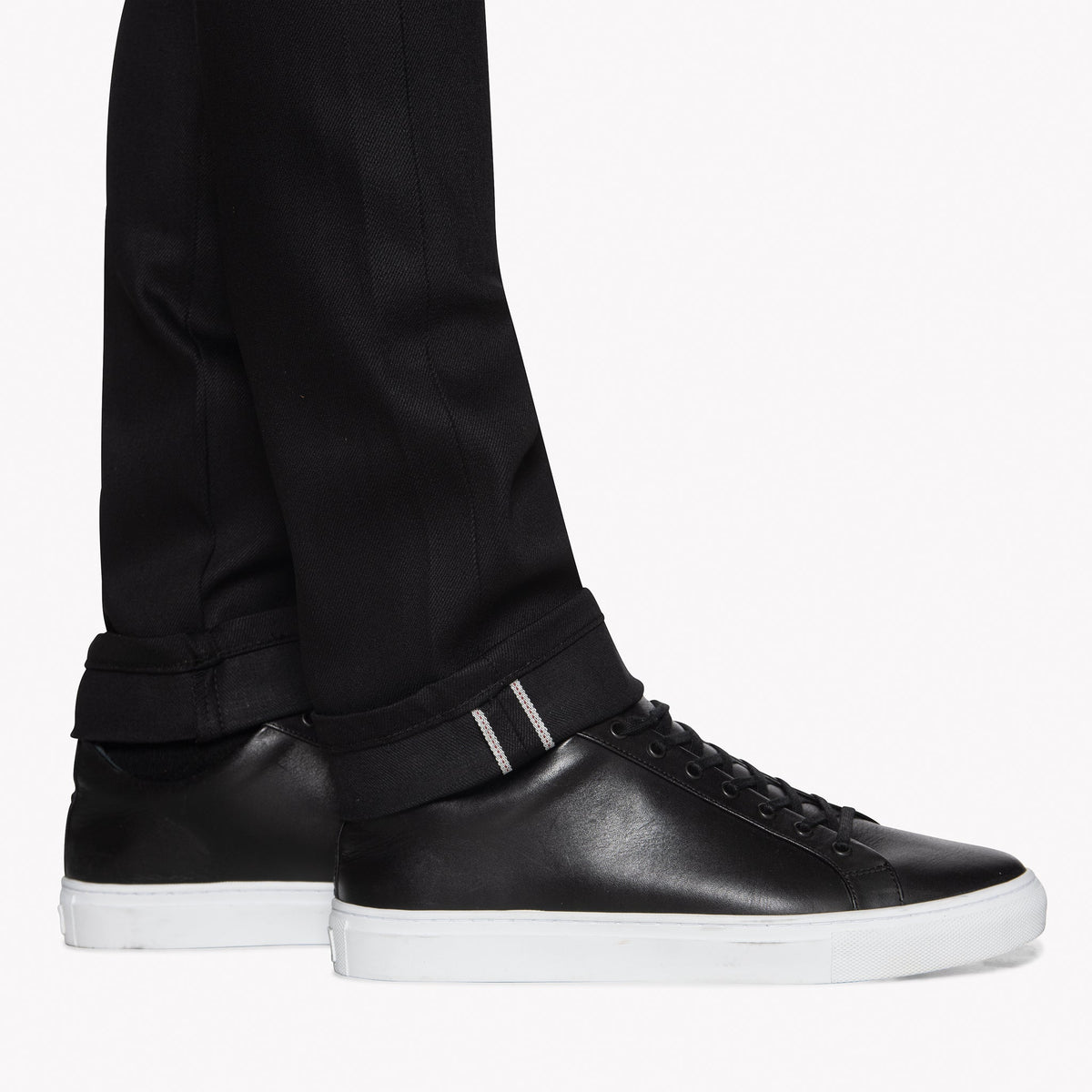 Stacked Guy - Black Cobra Stretch Selvedge by Naked & Famous Denim