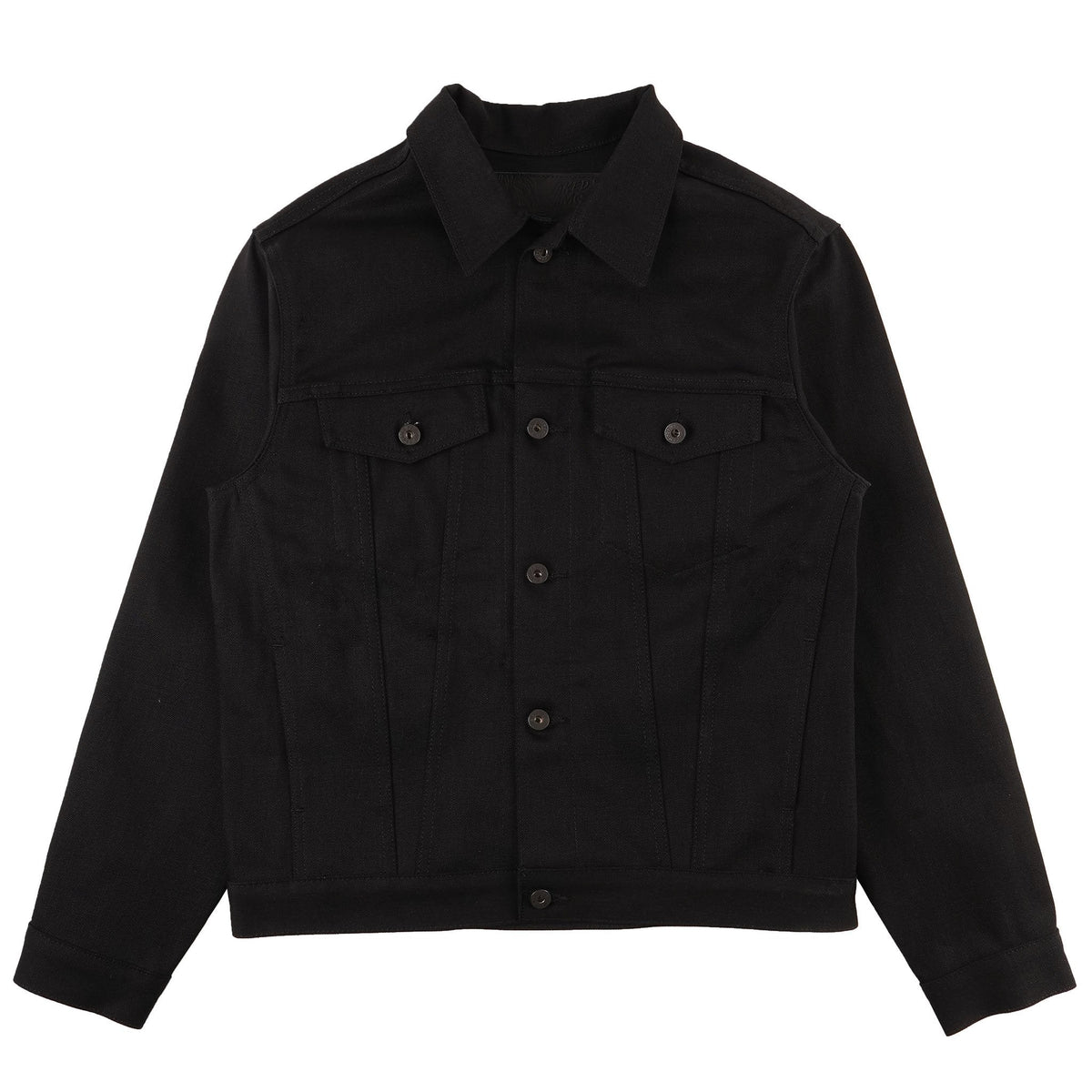 Denim Jacket - Solid Black Selvedge by Naked & Famous Denim
