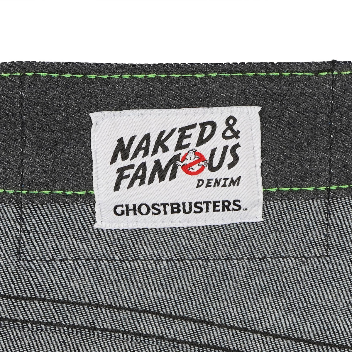 Weird Guy - Ghostbusters Slimer Glow In The Dark Selvedge by Naked & Famous Denim