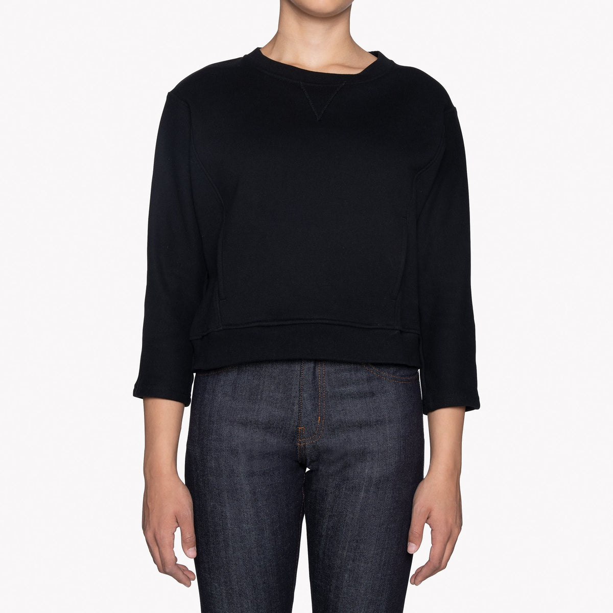 Smart Crew - Terry - Black by Naked & Famous Denim