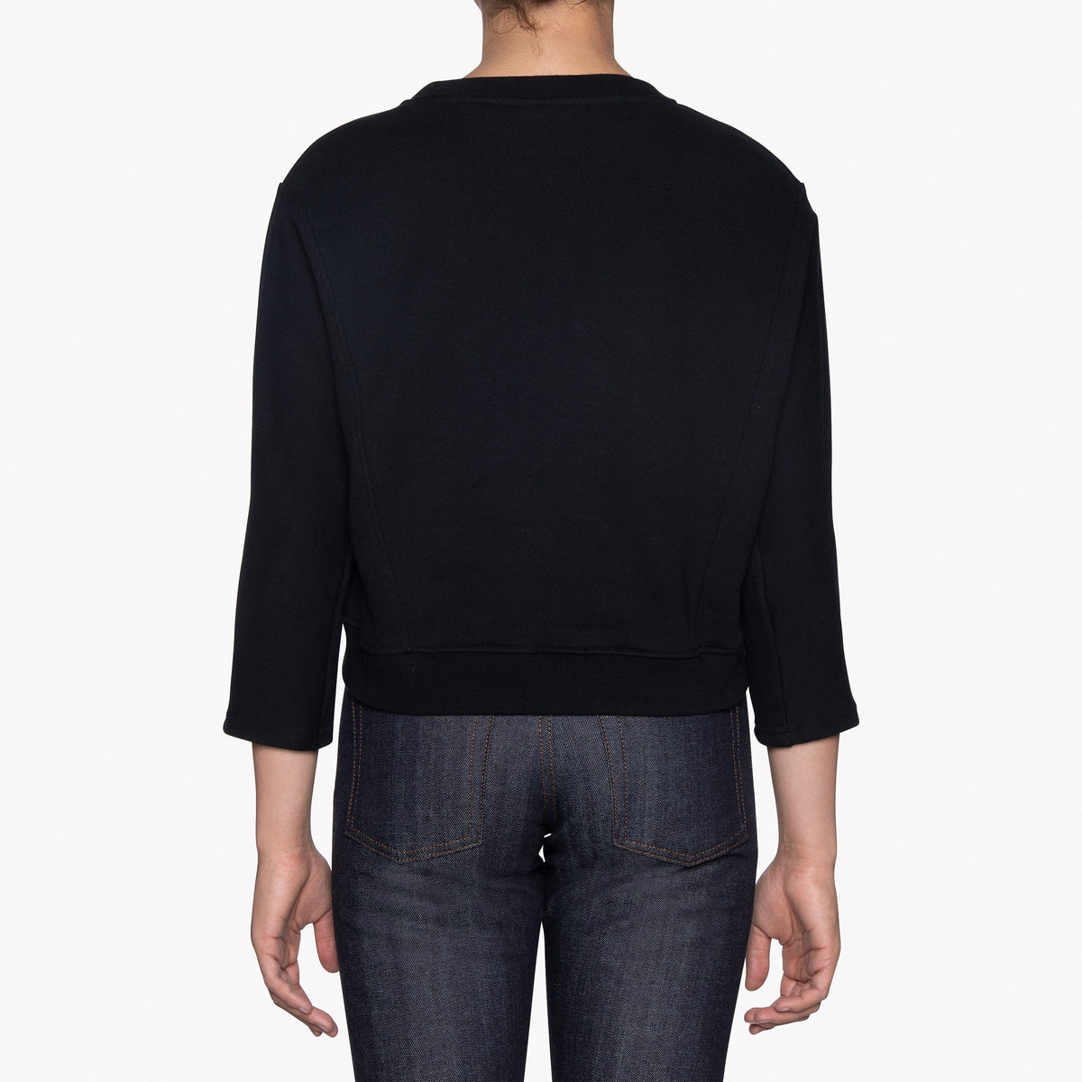 Smart Crew - Terry - Black by Naked & Famous Denim