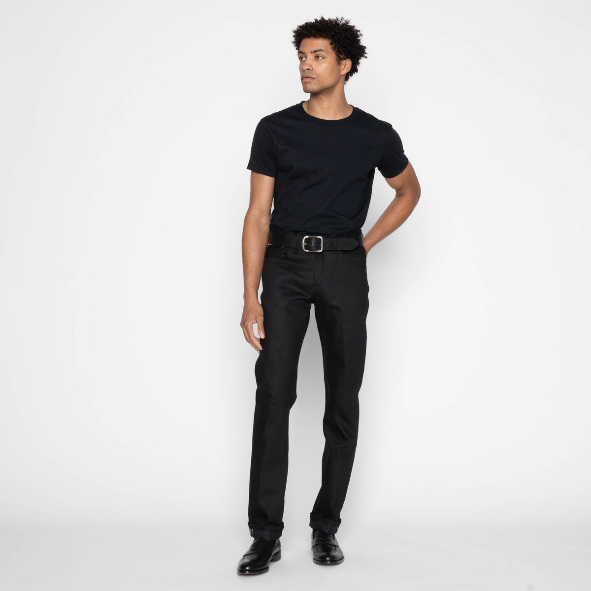 Weird Guy - Black Cobra Stretch Selvedge by Naked & Famous Denim