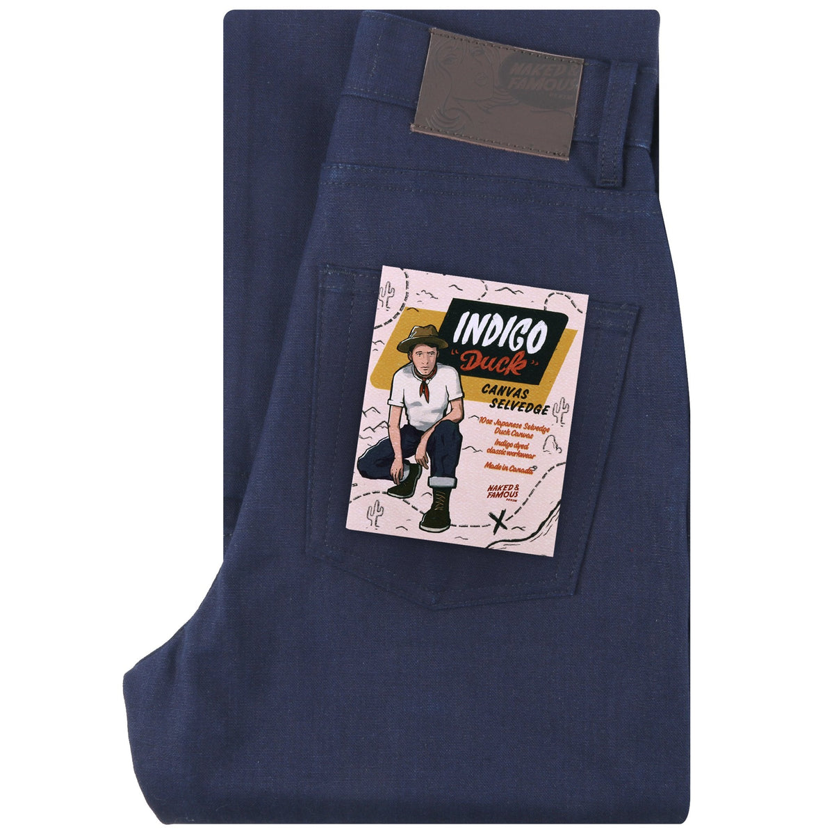 Classic - Indigo Selvedge Duck Canvas by Naked & Famous Denim