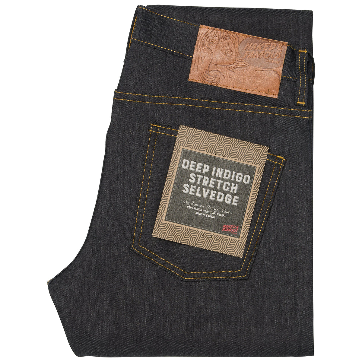 Super Guy - Deep Indigo Stretch Selvedge by Naked & Famous Denim