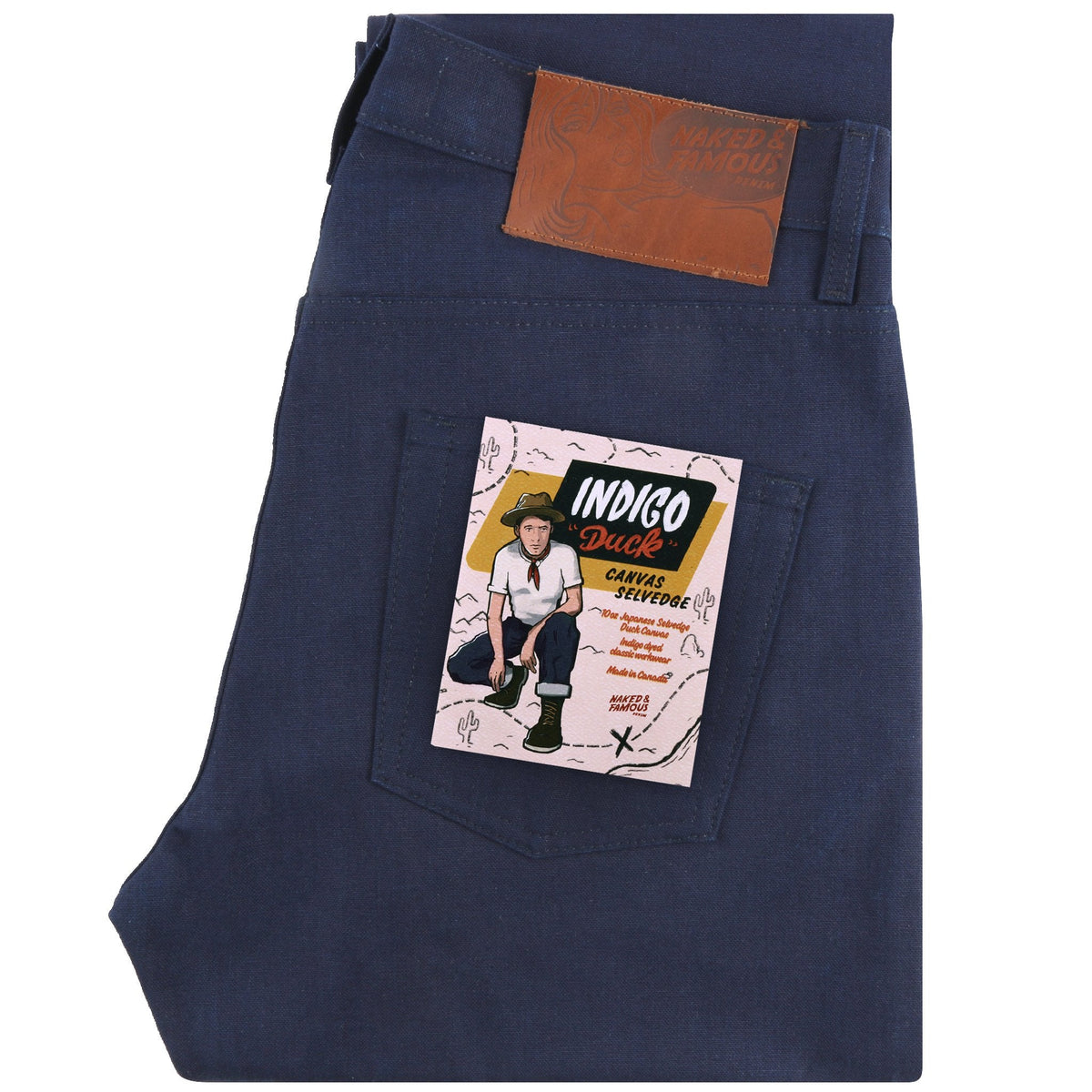 Easy Guy - Indigo Duck Canvas Selvedge by Naked & Famous Denim