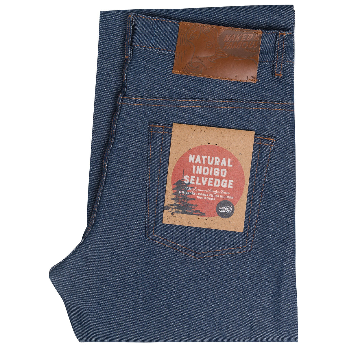Groovy Guy - Natural Indigo Selvedge by Naked & Famous Denim