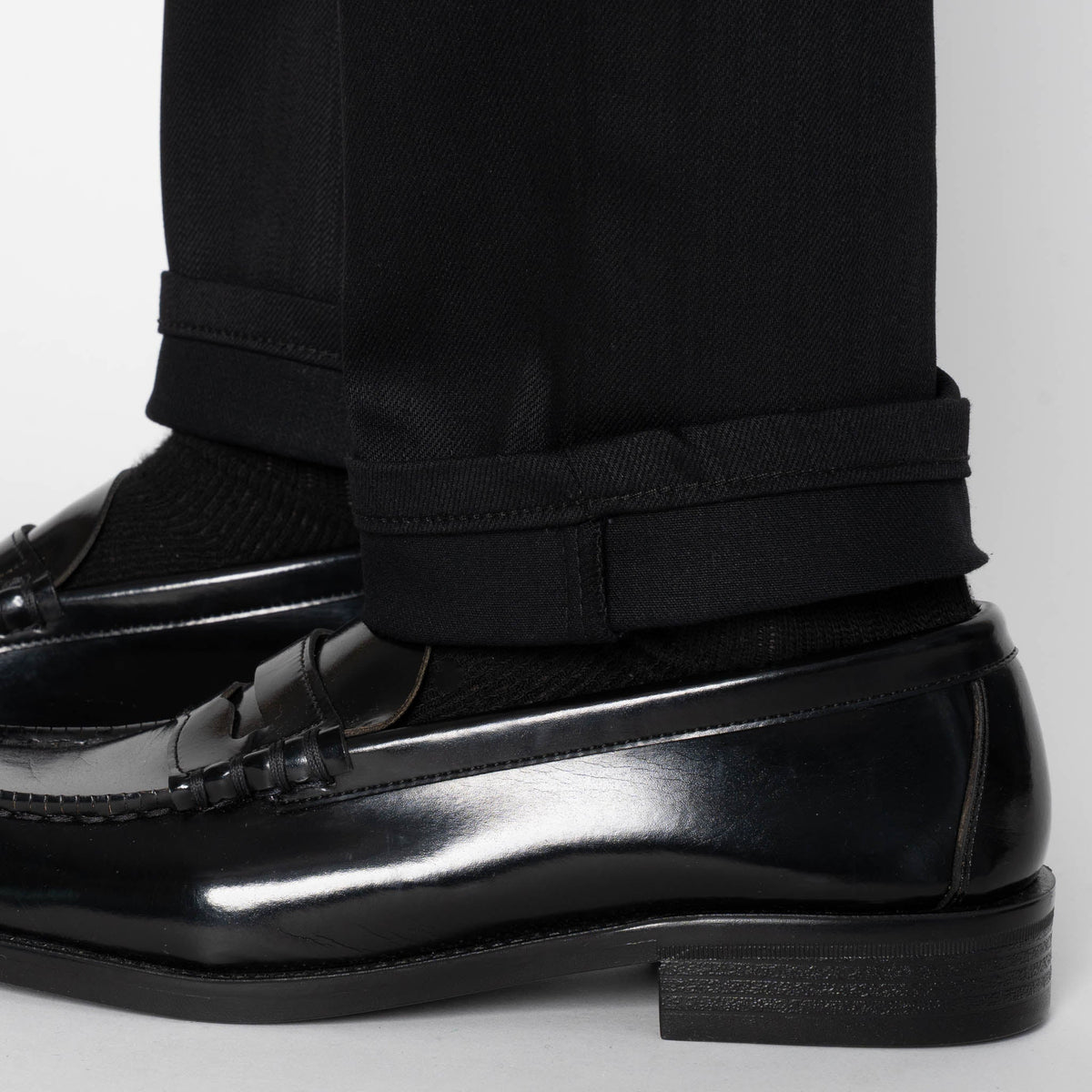 Weird Guy - Black Power Stretch by Naked & Famous Denim