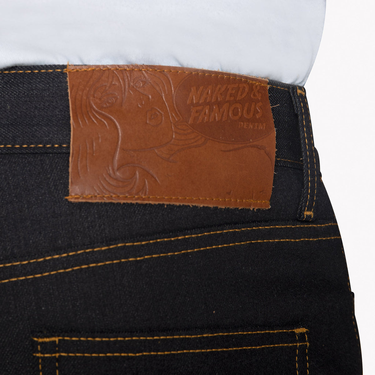 Stacked Guy - Deep Indigo Stretch Selvedge by Naked & Famous Denim